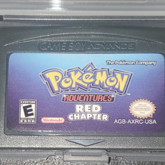 Pokemon Adventures Red Chapter GBA ROM Hack Video Game - Picture 1 of 10